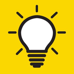 Light bulb icon